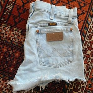 Wrangler Denim Cutoffs